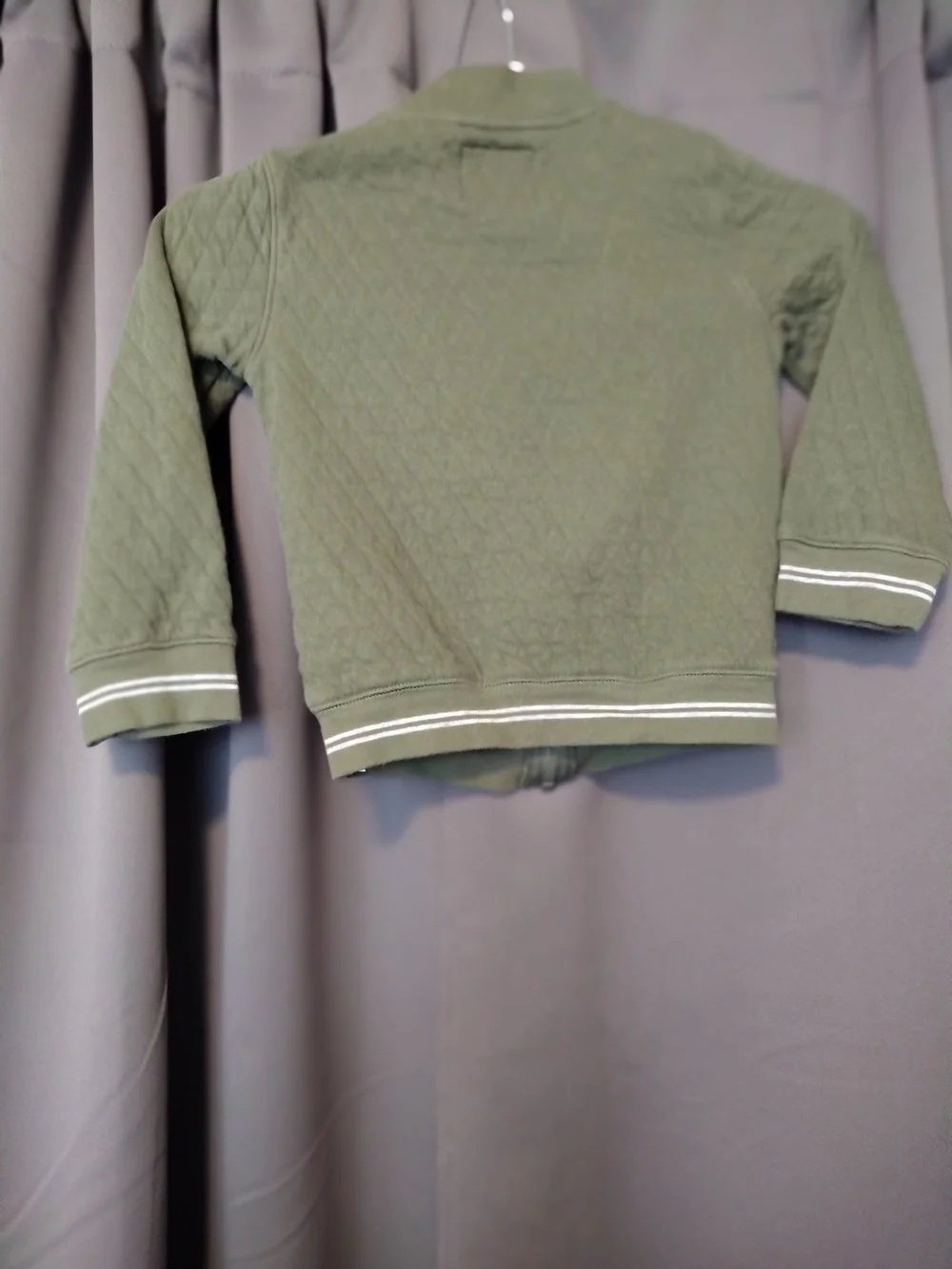 OshKosh Olive Quilted Zip-Up Jacket